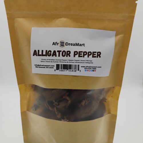 Alligator pepper Afrodreamart